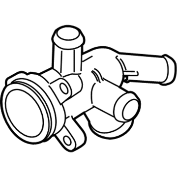 Ford BK3Z-8591-F Outlet Tube