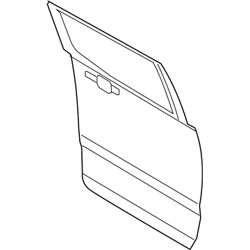 Ford KB3Z-2624701-A PANEL Assembly - DOOR - OUTER