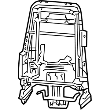 Lincoln 1W4Z-5461018-AA Seat Back Frame