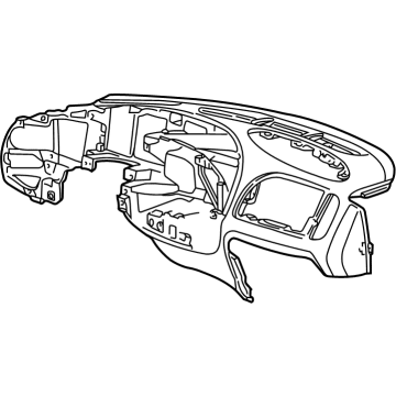 Ford YL3Z-1504320-BAA Instrument Panel