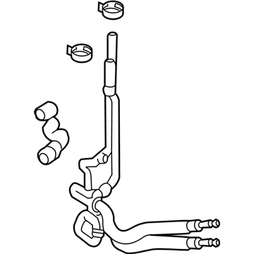 Ford DG1Z-7R081-J Cooler Pipe