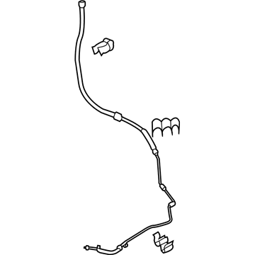 Ford Transit-250 Power Steering Hose - BK3Z-3A713-AC