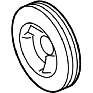 Lincoln DS7Z-6312-C Crankshaft Pulley