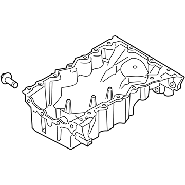 Lincoln DG1Z-6675-F Oil Pan