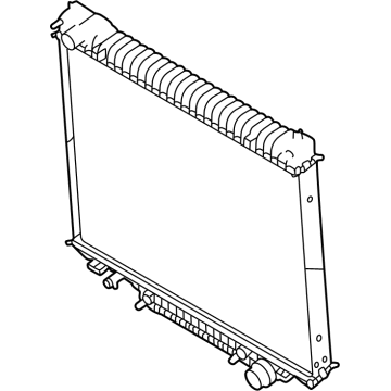 2017 Ford E-350 Super Duty Radiator - HC2Z-8005-A