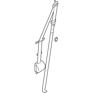 Ford 9C2Z-16611B68-EA Outer Belt Assembly