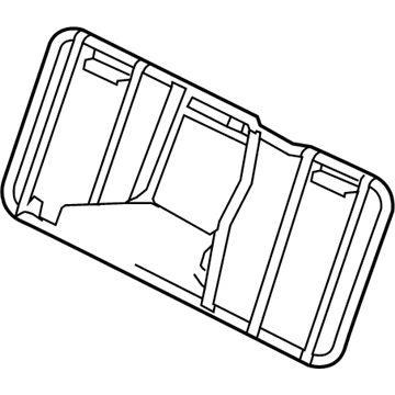 Ford 4L3Z-16613A38-AA Seat Back Frame