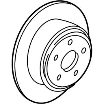 Lincoln YL7Z-1V125-A Rotor