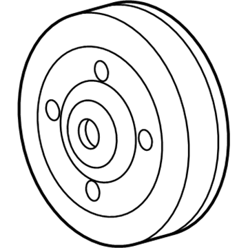 Ford 5F2Z-8509-AA Pulley