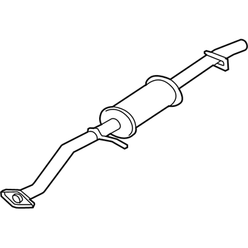 Mercury 5E6Z-5A212-AA Resonator W/Pipe