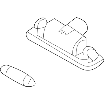 Ford 8T5Z-13550-B License Lamp