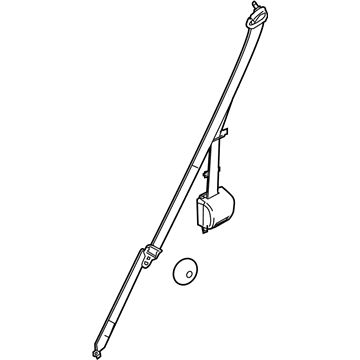 Ford 9C2Z-16611B68-AA Outer Belt Assembly