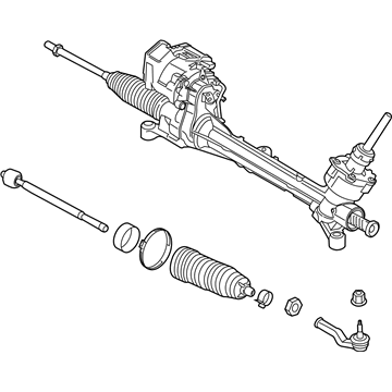 2016 Lincoln MKC Rack And Pinion - EJ7Z-3504-V