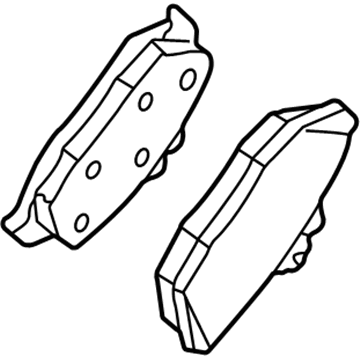 Ford 8R3Z-2200-A Brake Pads