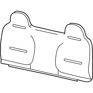 Ford F81Z-2564416-AAA Seat Back Cover