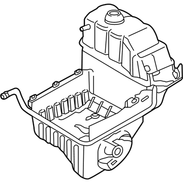 Ford BL3Z-8A080-B Tank Assembly - Radiator Overflow