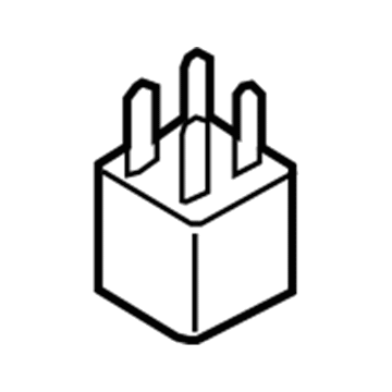 Lincoln HU5Z-14N089-B Relay