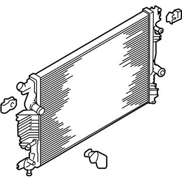 Ford DG9Z-8005-K Radiator