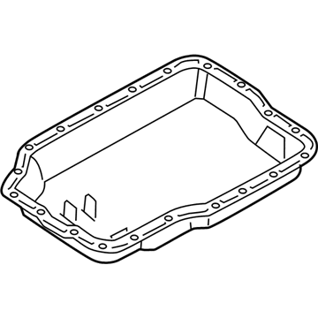 Lincoln Zephyr Transmission Pan - 8E5Z-7A194-A