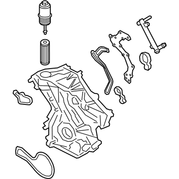 2019 Ford Fusion Timing Cover - FT4Z-6019-H