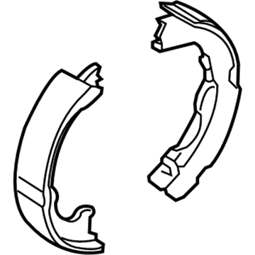 Ford CL3Z-2648-B Parking Brake Shoes