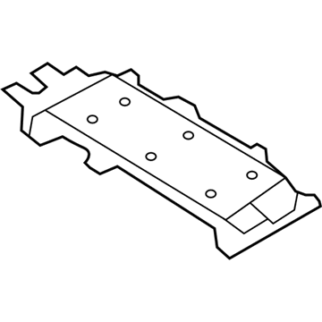 Lincoln 7E5Z-54610E34-A Track Assembly Center Bracket