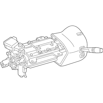 Ford XW4Z-3C529-KA Column Assembly