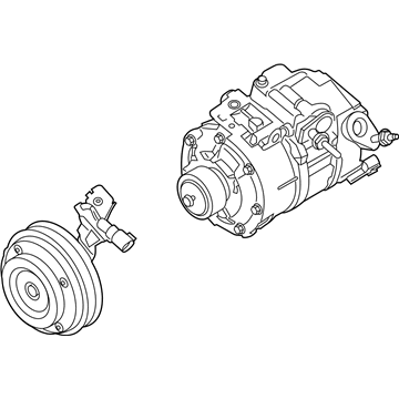 Lincoln K2GZ-19703-B Compressor Assembly