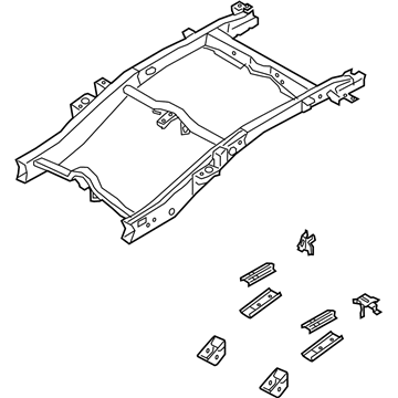 Ford KB3Z-5F040-C Rear Frame