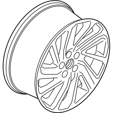 Lincoln LJ7Z-1007-A Wheel, Alloy