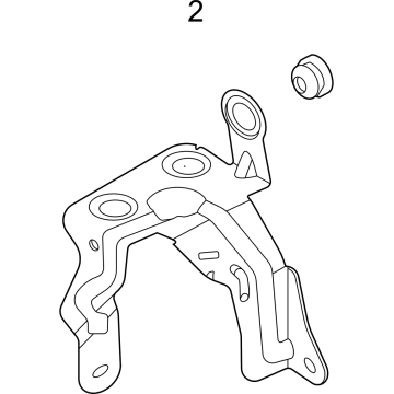 Ford JX6Z-2C304-A ABS Control Unit Bracket