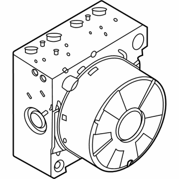 Ford LX6Z-2B373-M ABS Control Unit