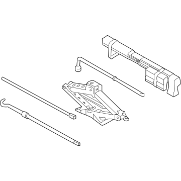 Ford NL3Z-17080-B Jack Assembly