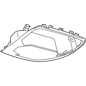 Ford BM5Z-58519A70-AA Overhead Console