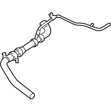 Ford FB5Z-8260-C Upper Hose