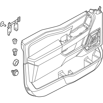 Ford ML3Z-1623943-PC PANEL ASY - DOOR TRIM