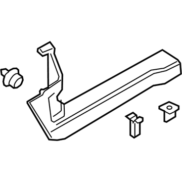 Lincoln LJ7Z-7813208-AA Front Sill Plate