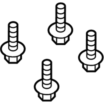 Ford -W716973-S439 Screw And Washer Assembly