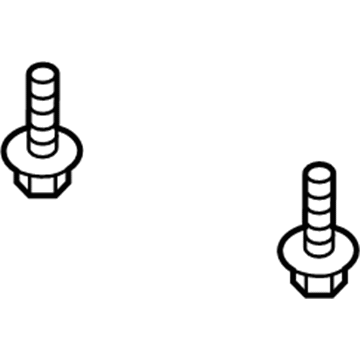 Lincoln -W712154-S439 Drive Shaft Mount Bolt