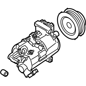 Ford Mustang A/C Compressor - GR3Z-19703-G