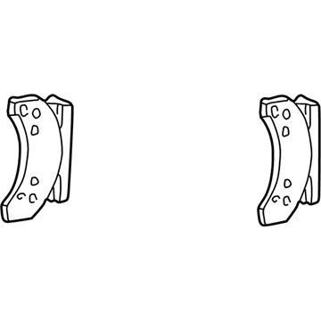 Ford AU2Z-2V001-D Brake Pads