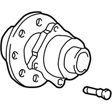 Ford F81Z-1104-BH Front Hub