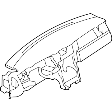 Ford 8R3Z-6304320-AA Instrument Panel