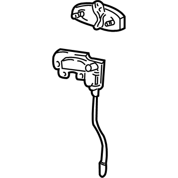 Lincoln 6W4Z-5422404-APTM Handle, Outside