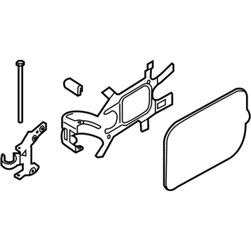 Ford BC3Z-99405A26-A Fuel Door