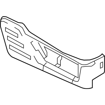 Ford 8C3Z-2562187-AB Side Cover