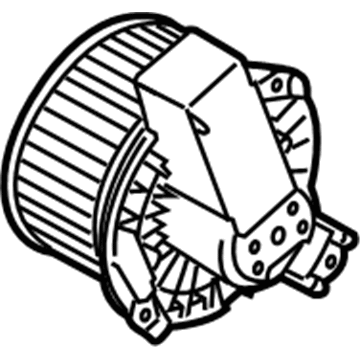 Ford AE9Z-19805-D Fan And Motor Assembly