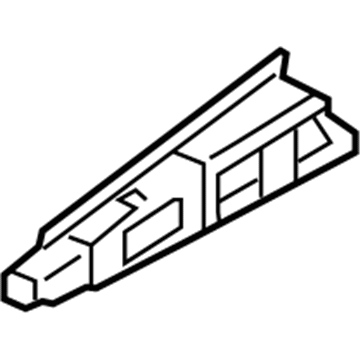 Mercury YL8Z-16C274-AA Upper Rail