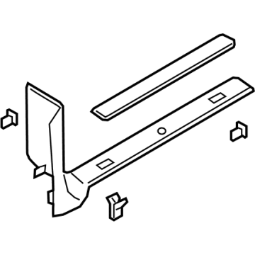 Lincoln KL7Z-7813208-AB Front Sill Plate