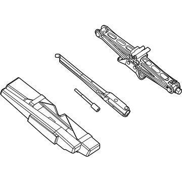 Ford 8A5Z-17080-A Jack Assembly